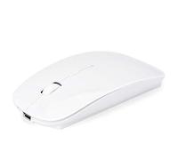 RajoNN Ratones Ratón Inalámbrico, Ratones Bluetooth USB Silenciosos Recargables con Receptor, 3 dpi Ajustables hasta 1600, Ratón de Computadora para Computadora Portátil/Windows (Color :