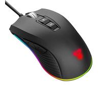 RajoNN Ratones Ratón para Juegos con Cable USB, 10000 dpi, Ratones ópticos silenciosos RGB para computadora, para Oficina y hogar, para PC con Windows, computadora portátil, computadora