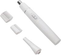 RajoNN Recortadora de pelo de nariz 2 en 1 eléctrica para nariz, recortadora de pelo de implemento, cortadora de orejas, cuello y cejas, afeitadora para hombre y mujer, recortadora lavable