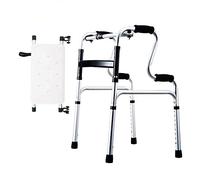 RajoNN Rollator Walkers Altura Ajustable Marcos para Caminar, 2 Ruedas Walker Rollator, Pasamanos Marco Portátil Walker para Padres Mayores, Abuelos, Discapacitados y Lesiones Alta