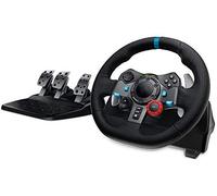 RajoNN Volante de Carreras, Volante de Juegos, Volante y Pedales de Carreras Driving Force (PS4/PS3 y PC)