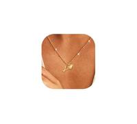 Rajputana Collar con inicial nombre corazón personalizado collar mujer oro regalo mujer cumpleaños