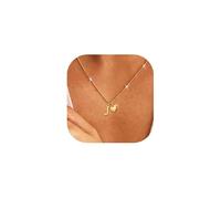 Rajputana Collar con inicial nombre corazón personalizado collar mujer oro regalo mujer cumpleaños
