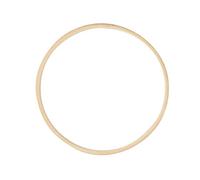 RAJVI 3 Piezas 40 cm Anillos de Corona de Aros Florales de Bambú de Madera para Decoración de Corona de Navidad de Boda DIY, Artesanías Colgantes de Pared de Macramé