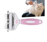 Rake sub -point para perros - Elimina los pelos muertos | Herramienta multifuncional de aseo sinlips para pérdida de cabello, limpieza, casa, baño, viaje e interior