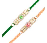 Rakhi for Brother Sister Set of 2 Rakhi Thread Bracelet Dora Set Gift Card