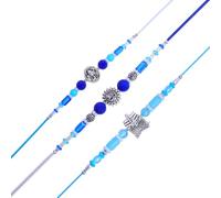Rakhi for Brother Sister Set of 3 Rakhi Thread Bracelet Dora Set Gift Card