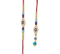 Rakhi para hermano y Bhabhi, Lumba Bhai Bhabhi Rakhi, Rakhi para hermano, hermana, Rakshabandhan Rakhi, juego de regalo para Bhaiya Bhabhi, color rojo, regalos tradicionales indio Rakshabandhan para