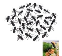 Rakiuty Juguete Víspera De Todos Los Santos,Juguetes de Broma para Suministros de Decoración,Juguete de Hormiga para Niños,Simulación Modelo de Hormiga,Juguetes Hormigas Falsas Pequeño