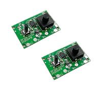 RAKSTORE 2 piezas de placa de control de cadena de lámpara solar con 8 tipos de interruptor de modo de luz 1,2 V módulo controlador de cadena de lámpara solar