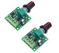 RAKSTORE 2 unidades DC 1.8V 3V 5V 6V 12V 2A PWM controlador de velocidad del motor de bajo voltaje PWM 0~100% módulo de accionamiento ajustable 1803BK
