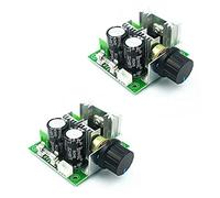 RAKSTORE 2 unidades PWM DC Motor Speed Controller Pump Stepless Variable Speed Adjustment Switch Module High Efficiency 12V-40V 10A