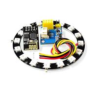 RAKSTORE ESP8266 ESP-01 ESP-01S RGB LED controlador adaptador WiFi módulo para Arduino IDE WS2812 WS2812B 5050 anillo de luz DIY