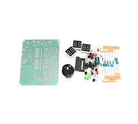 RAKSTORE Kit de bricolaje AT89C2051 reloj electrónico digital tubo LED pantalla conjunto módulo electrónico piezas y componentes