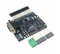 RAKSTORE MCP2515 - Placa de desarrollo CAN-BUS Shield Expansion Board SUB-D Connector UART IIC SPI Indicador LED Controlador CAN para Arduino