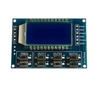 RAKSTORE Módulo ajustable PWM de 3 canales con frecuencia de pulso, módulo ajustable, onda cuadrada, generador de señal de onda rectangular