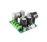 RAKSTORE Regulador de voltaje PWM DC de 400 W, 10 A, regulador de velocidad ajustable de 12 a 40 V, regulador de velocidad 1000 uF