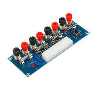 RAKSTORE XH-M229 - Fuente de alimentación para chasis de computadora de escritorio de 24 pines, placa de transferencia ATX, módulo de terminal de salida de alimentación