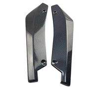 RAKTDA Alerón Techo Trasero para Hyundai Tucson 2000-2018 2019 2020 2021 2022 2023 2024, 2 Piezas Parachoques difusor, Divisor, protección contra arañazos, faldón Lateral Trasero, Carbon Black