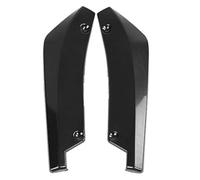 RAKTDA Alerón Techo Trasero para VW Passat B7/Passat Variant B7/Passat Estate B7 2000-2023 2024, 2 Piezas Parachoques difusor, Divisor, protección contra arañazos, faldón Lateral Trasero,Black