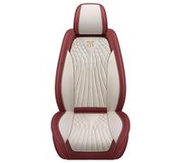 RAKTDA Coche Juegos Cubre Asientos Cuero para Audi Q3 II 2018 - 2022, Fundas de Asiento Todo Clima Impermeables Funda Protectora Asientos, Red