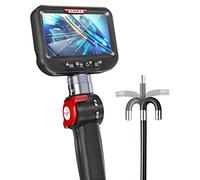 Ralcam Endoscopio Industrial Endoscopio para Móvil - Cámara de Inspección Pantalla LCD IPS de 4,3" HD 1080P Boroscope USB con IP67 Impermeable 8,5mm Endoscopica con 10 LED Ajustables Boroscopio (1M)