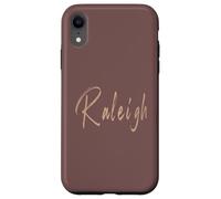 Raleigh North Carolina Diseño Elegante Vintage Carcasa para iPhone XR