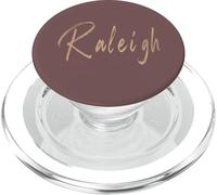 Raleigh North Carolina Diseño Elegante Vintage PopSockets PopGrip para MagSafe