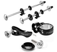 Raleigh Pinhead - Candado para Bicicletas, Color Negro