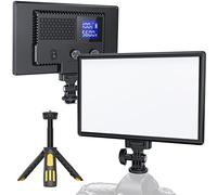 RALENO Luz de vídeo LED, con batería de 4000mAh CRI>95 3200-5600K, Compatible con USB Tipo C, luz de cámara para fotografía al Aire Libre, transmisión en Vivo,Llamadas con Zoom,grabación de vídeo
