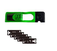 RALI Paquete de 5 Cuchillas de 48 mm de Cromo para Cepillo, Reemplazo para RALI 105, 220, 260 | Cuchilla Reversible de Corte Doble | Cuchillas para Carpintería para Todo Tipo de Maderas