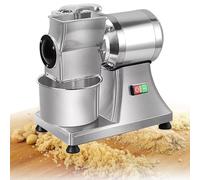Rallador automático de queso con contenedor, alta capacidad para pan de mantequilla de queso, ideal para uso comercial y preparación de alimentos de gran volumen