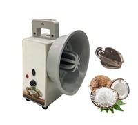 Rallador Coco Vertical Trituradora EléCtrica para Procesar Coco Ajustable En Tres Velocidades Fabricado En Acero Inoxidable Adecuado para Raspar La Pulpa Y Extraer Leche Plastic body