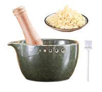 Rallador De Ajo En Placa - Accesorio Molinillo De Alimentos - Triturador De Ajo En Recipiente - para Queso, Patata, Cítricos, Salsas, Entusiastas de la Cocina, Camping y Hogar