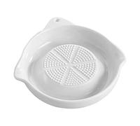 rallador de ajos - Dispositivo rallador de jengibre, placa de molienda de jengibre, picadora de cerámica duradera, robot de cocina manual, maravilloso aparato de cocina para catering