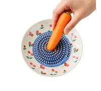 Rallador de Cerámica Bol Manual de Cerámica con Estampado de Frutas