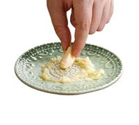 Rallador de Cerámica para Ajo | Bol Cuencos Rallador de Queso | Cerámico - para Jengibre Comida Cocina Puré Zanahoria Limón Tomate Mantequilla Rallar