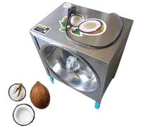 Rallador de coco eléctrico, rallador raspador triturador de coco comercial de 300 W, procesa de 50 a 60 cocos por hora, rallador de coco fresco for tiendas de procesamiento de coco, restaurantes