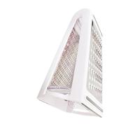 Rallador de doble cara para rebanar eficientemente verduras, frutas, queso con cortador de acero inoxidable y mango ergonómico, juego de utensilios de cocina