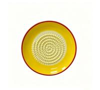 Rallador de jengibre de cerámica, plato redondo, rallador de ajo, herramienta de molienda de frutas y verduras para cocina, placa antideslizante 2 en 1 para rallar verduras