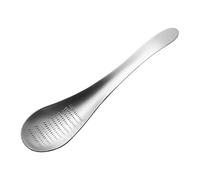 Rallador de mano - Cuchara ralladora de jengibre de acero inoxidable de 6,69 pulgadas | rallador de jengibre wasabi herramienta de molienda fina, herramienta de cocina en forma de cuchara para ajo