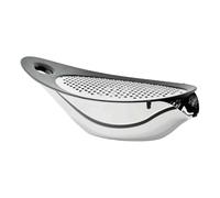 Rallador de queso Blomus Navetta plata acero inoxidable con recipiente