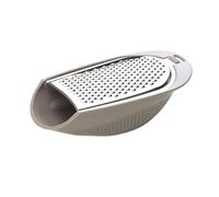 Rallador de queso COSMOPLAST 8002953061048 de acero inoxidable, acero inoxidable