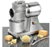 Rallador de Queso Eléctrico Tambor 550 W - Molinillo Profesional con Acero Inoxidable, 40 kg/h, Ideal para Restaurantes y Cafeterías