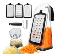 Rallador De Queso | Juego De Rallador De Queso Manual - Juego De Peladores De Verduras,Para Cocina Comida Verdura Preparación De Comidas Ensalada Fruta Col Pelado Y Corte