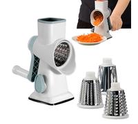 Rallador De Queso | Rebanadora De Ajo Manual,Rallador De Queso Portátil - Para Zanahoria Fruta Patata Cocina De Restaurante