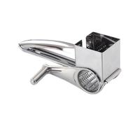 Rallador de queso rotativo - Herramienta manual de manivela de mano, picadora de acero inoxidable, trituradora rotativa fácil de usar, molinillo de queso de cocina | Cocina Comida Cocina Comida