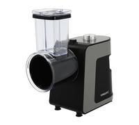 Rallador de verduras eléctricas, cortador de verduras eléctrico 5 en 1 1000 W, picadora multifuncional rallador con 10 cuchillas, para rallar manzana, rábano, pepinos, cebollas