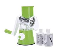 Rallador de Verduras, Rallador de Queso Con Manivela, Rotary Cheese Grater, Versátil y Multifuncional, Rallador Con Manivela Para Verduras, Cortadora y Pelador de Verduras Multifunción
