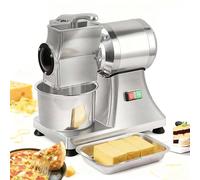 Rallador eléctrico comercial de queso de 900 W,máquina de migas de pan de uso rudo,procesador de alimentos de acero inoxidable para quesos duros,frutos secos y cocinas profesionales no desmenuzadora